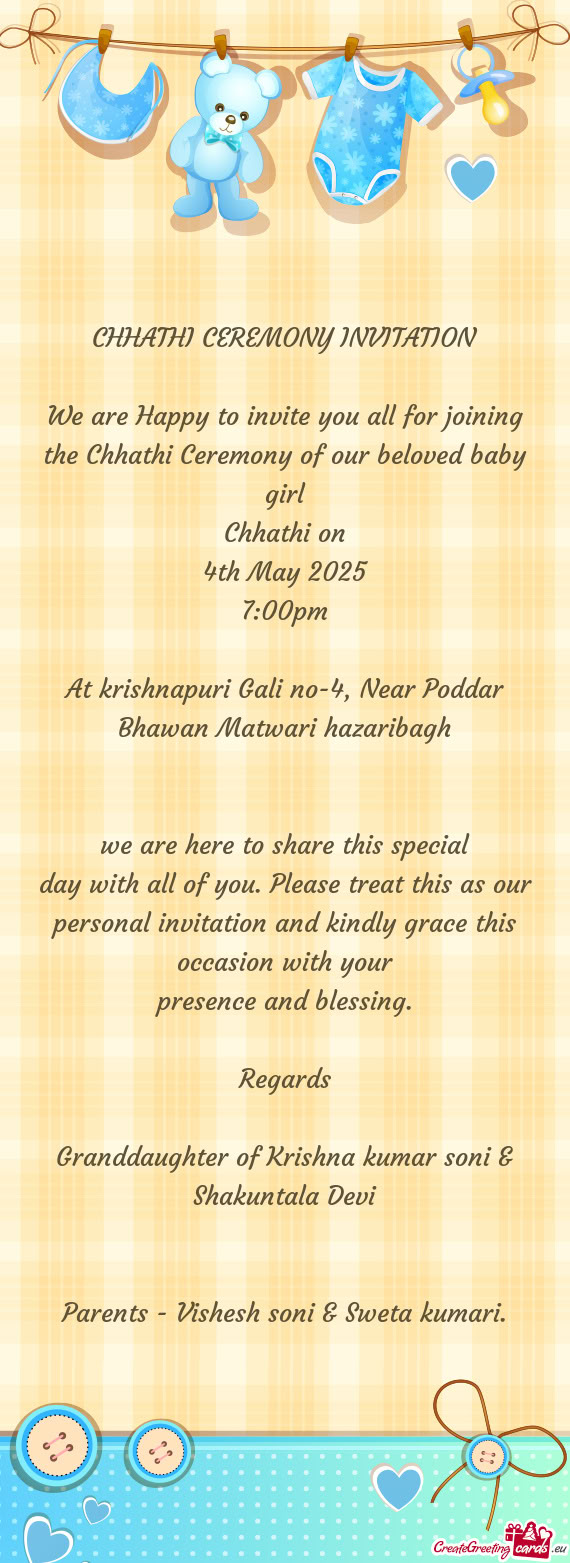 At krishnapuri Gali no-4, Near Poddar Bhawan Matwari hazaribagh