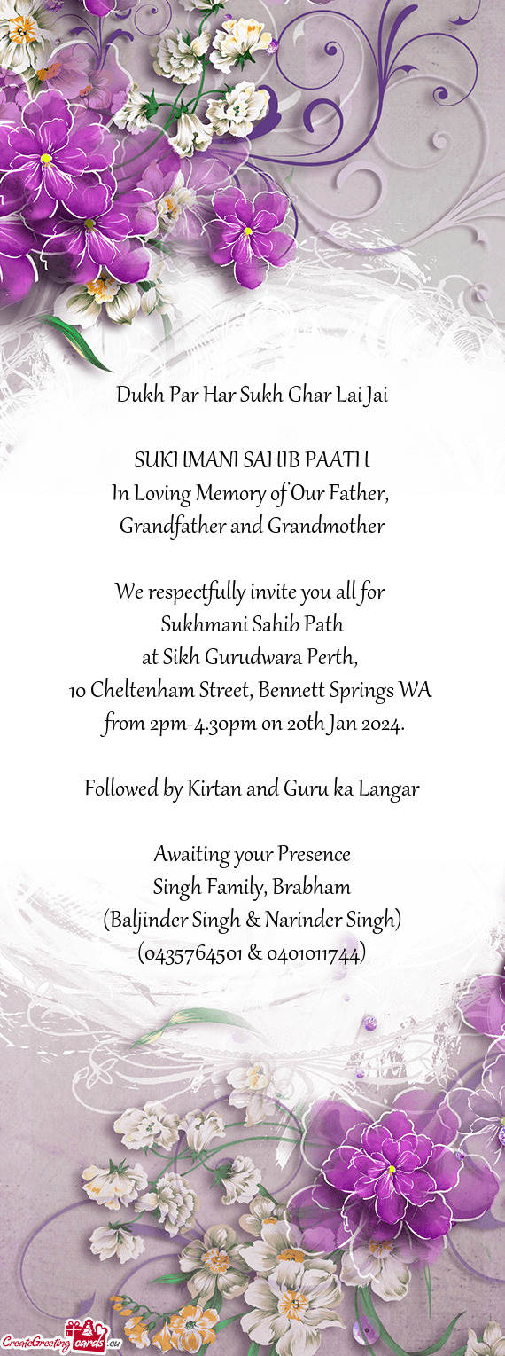 At Sikh Gurudwara Perth
