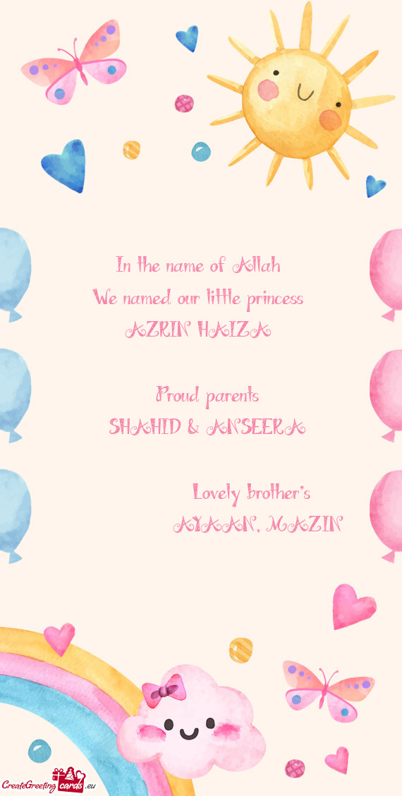 AYAAN, MAZIN
