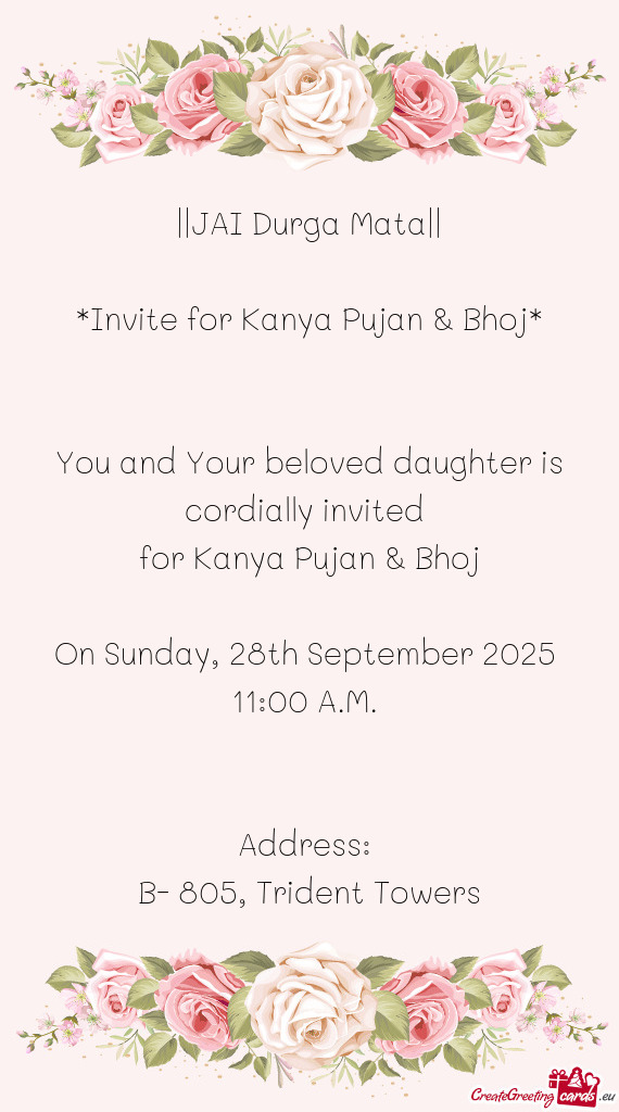 B- 805, Trident Towers