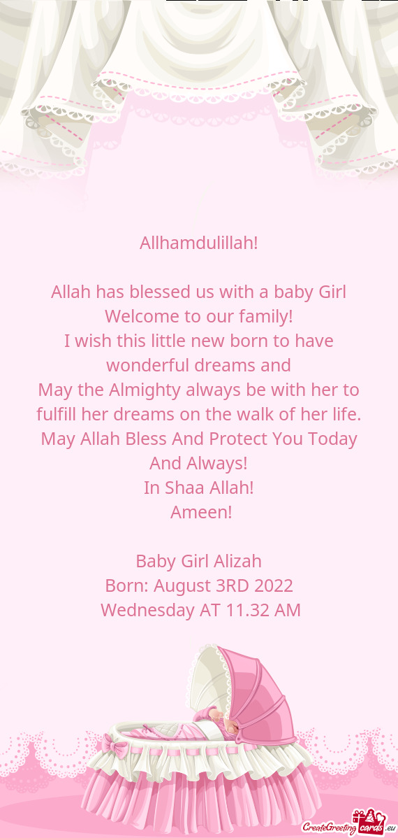 Baby Girl Alizah