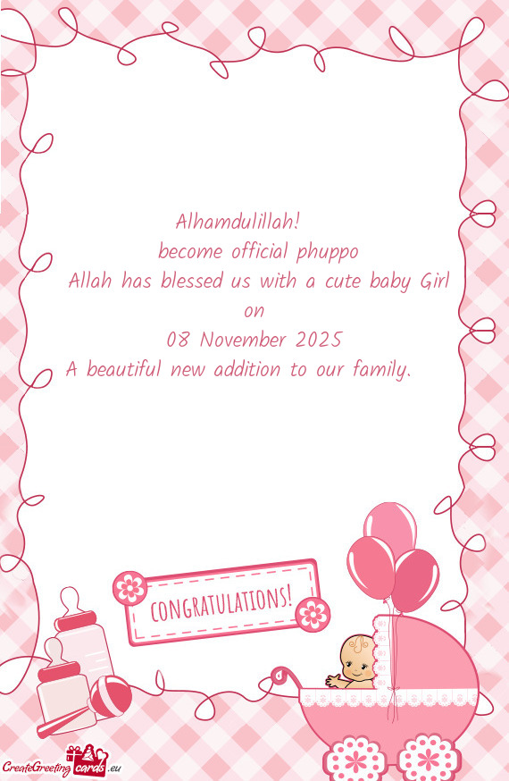 Become official phuppo