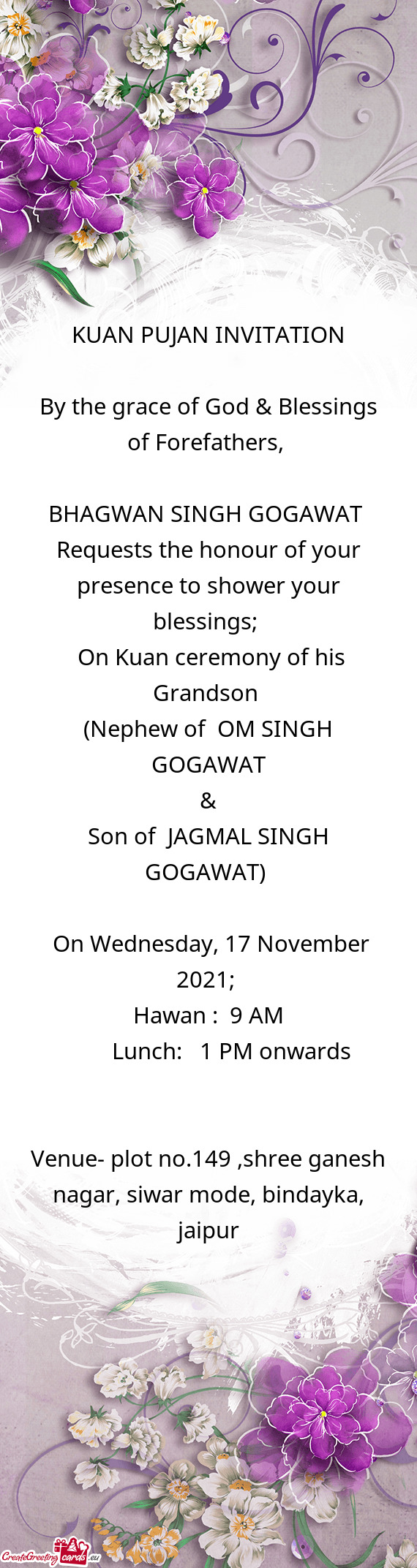 BHAGWAN SINGH GOGAWAT
