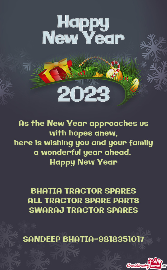 BHATIA TRACTOR SPARES
