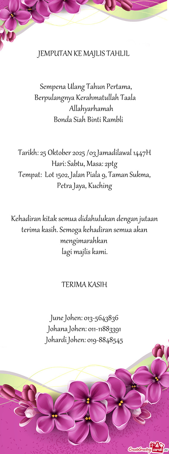 Bonda Siah Binti Rambli