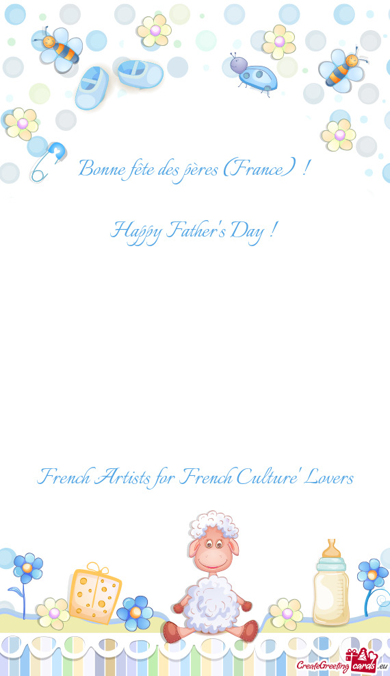 Bonne fête des pères (France)