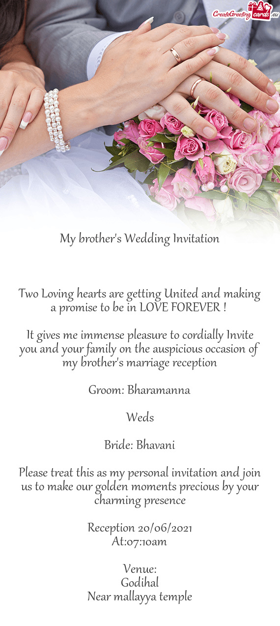 Bride: Bhavani