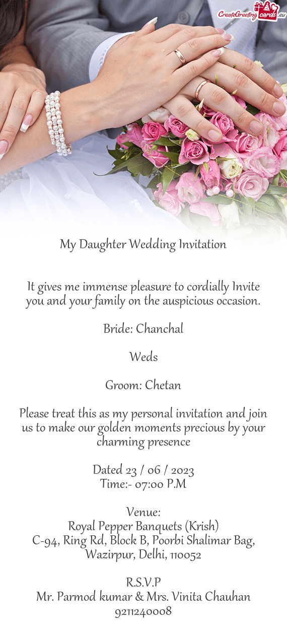 Bride: Chanchal