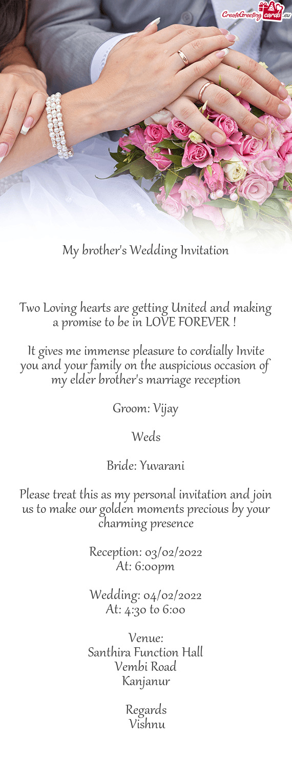 Bride: Yuvarani