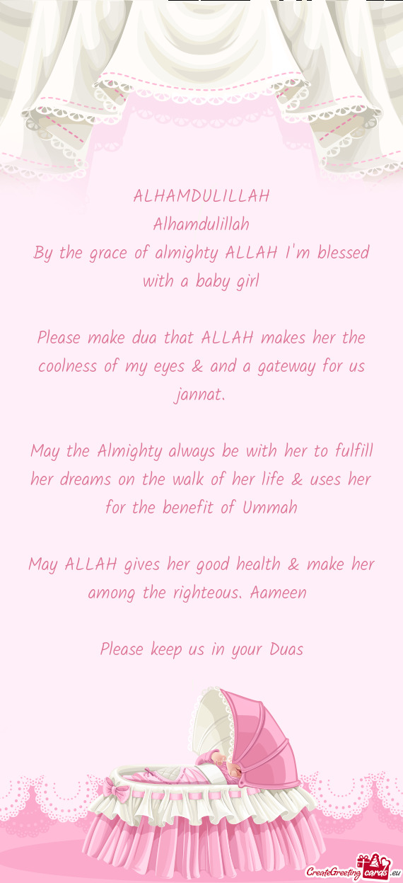 By the grace of almighty ALLAH I