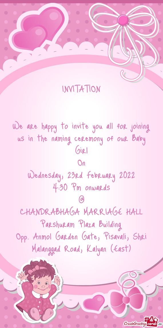 CHANDRABHAGA MARRIAGE HALL