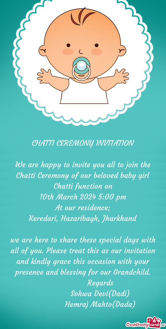 Chatti function on