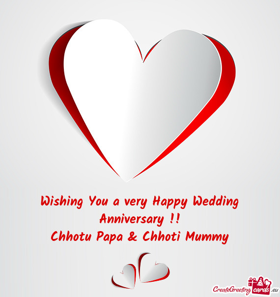 Chhotu Papa & Chhoti Mummy
