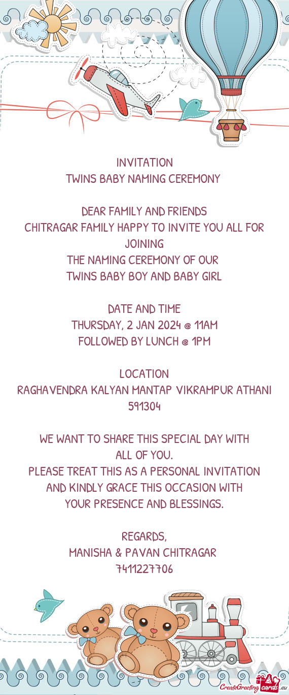 CHITRAGAR FAMILY HAPPY TO INVITE YOU ALL FOR JOINING