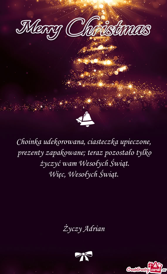 Choinka udekorowana, ciasteczka upieczone