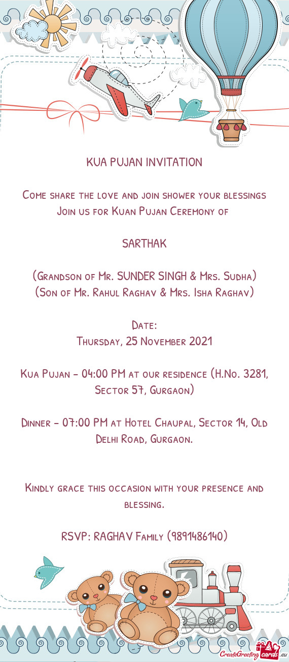Come share the love and join shower your blessings