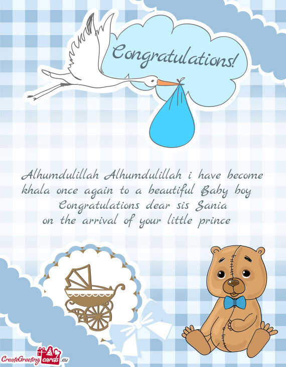 Congratulations dear sis Sania