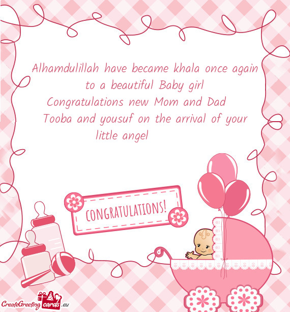 Congratulations new Mom and Dad 🎁💕