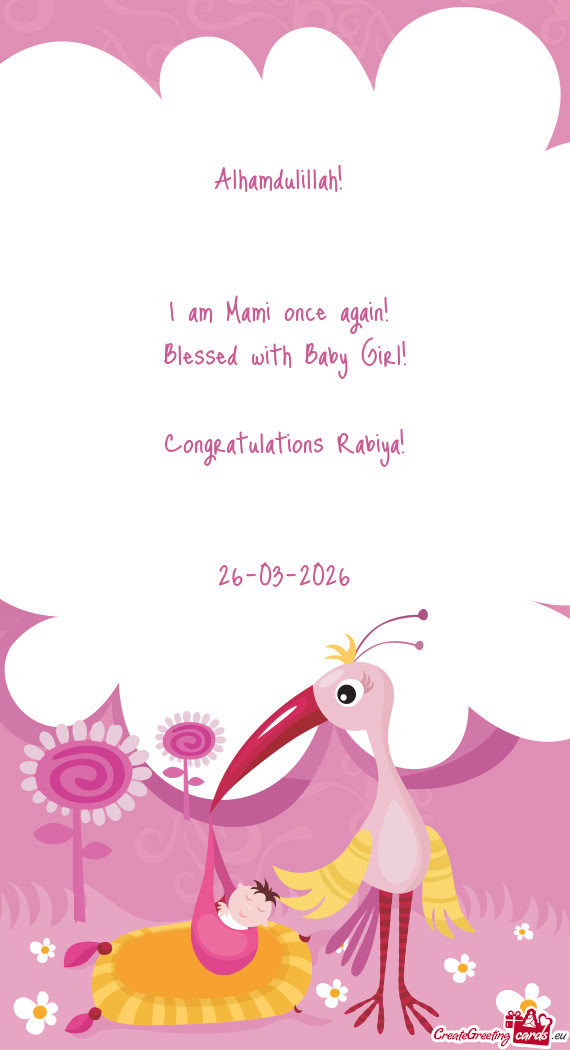 Congratulations Rabiya