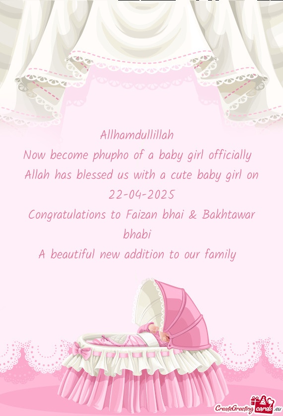 Congratulations to Faizan bhai & Bakhtawar bhabi🤗