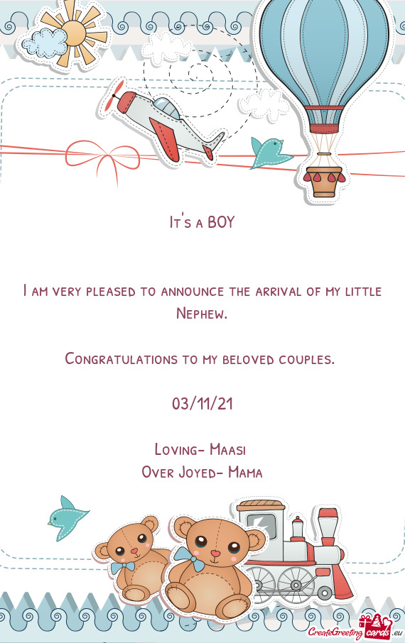 Congratulations to my beloved couples