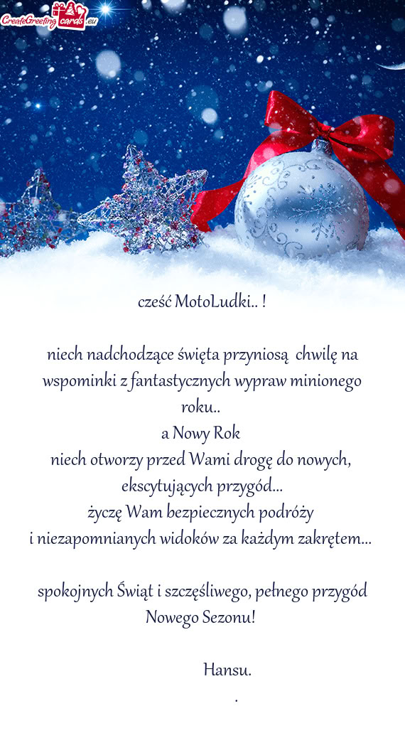 Cześć MotoLudki