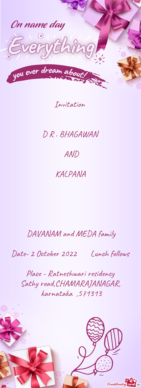 D R . BHAGAWAN