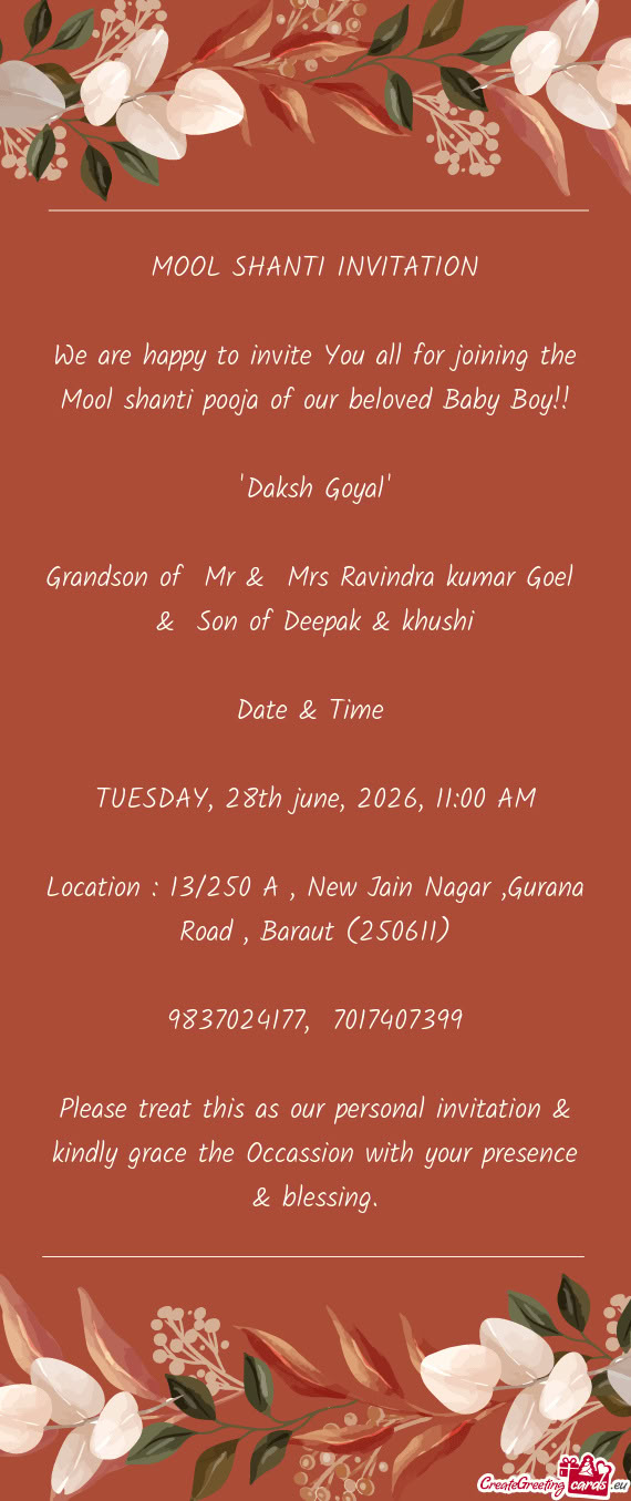 'Daksh Goyal'