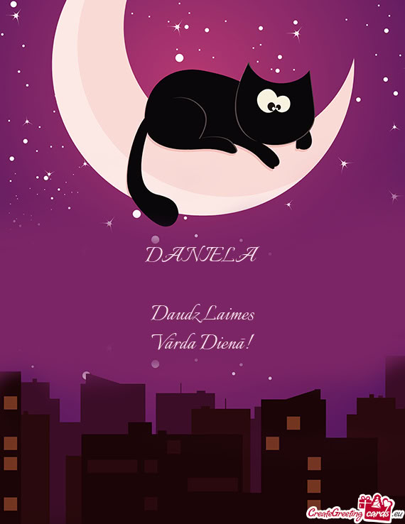 DANIELA Daudz Laimes Vārda Dienā