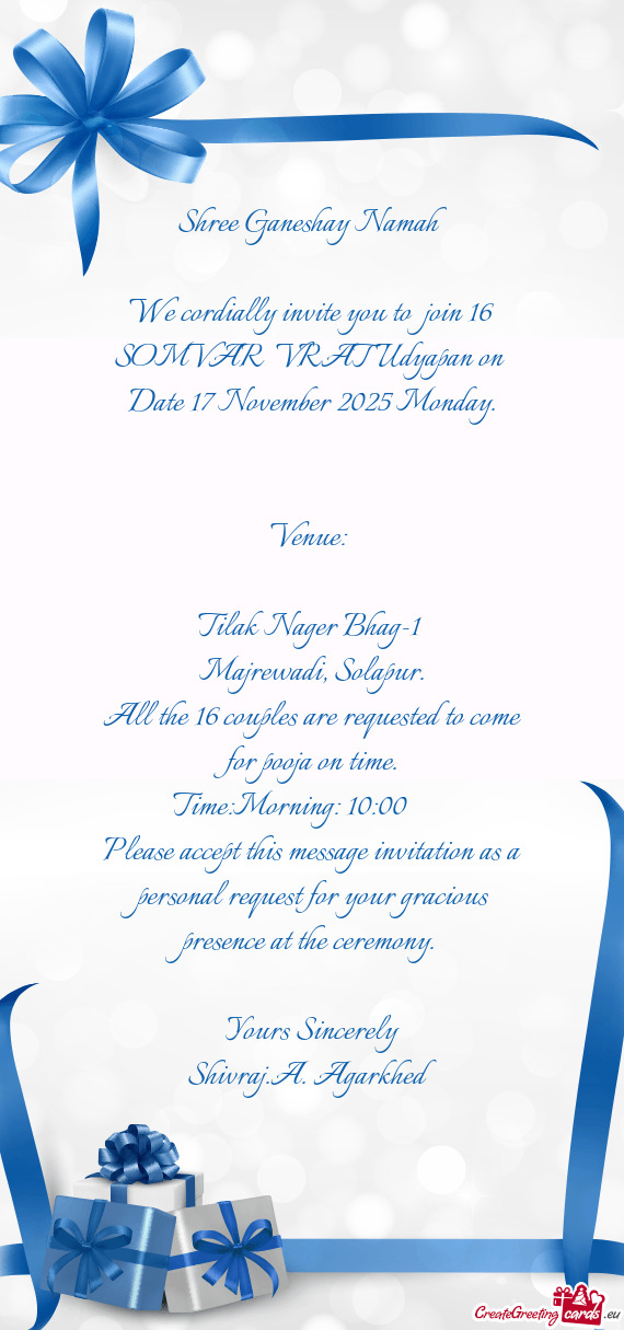 Date 17 November 2025 Monday