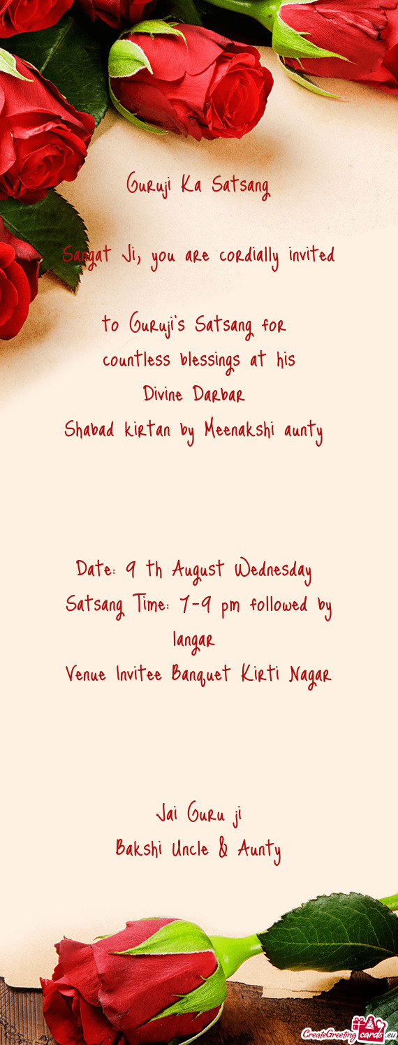 Date: 9 th August Wednesday