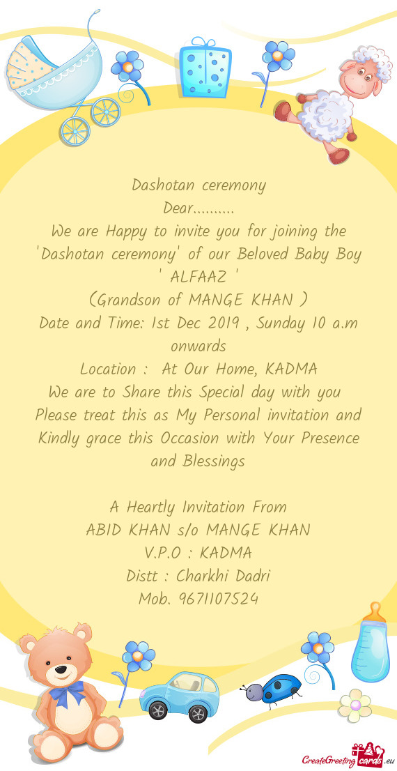 Date and Time: 1st Dec 2019 , Sunday 10 a.m onwards