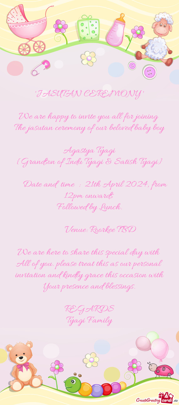 Date and time : 21th April 2024, from 12pm onwards