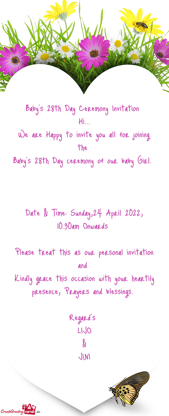 Date & Time: Sunday,24 April 2022