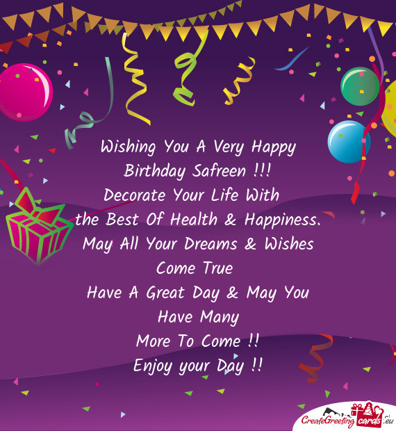 Decorate Your Life With