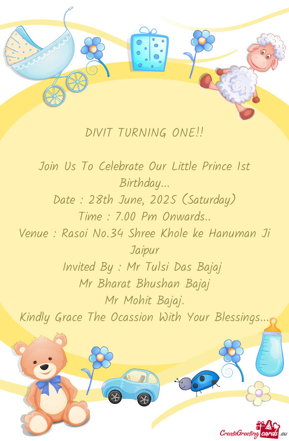 DIVIT TURNING ONE
