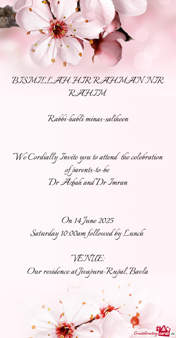 Dr Azbah and Dr Imran