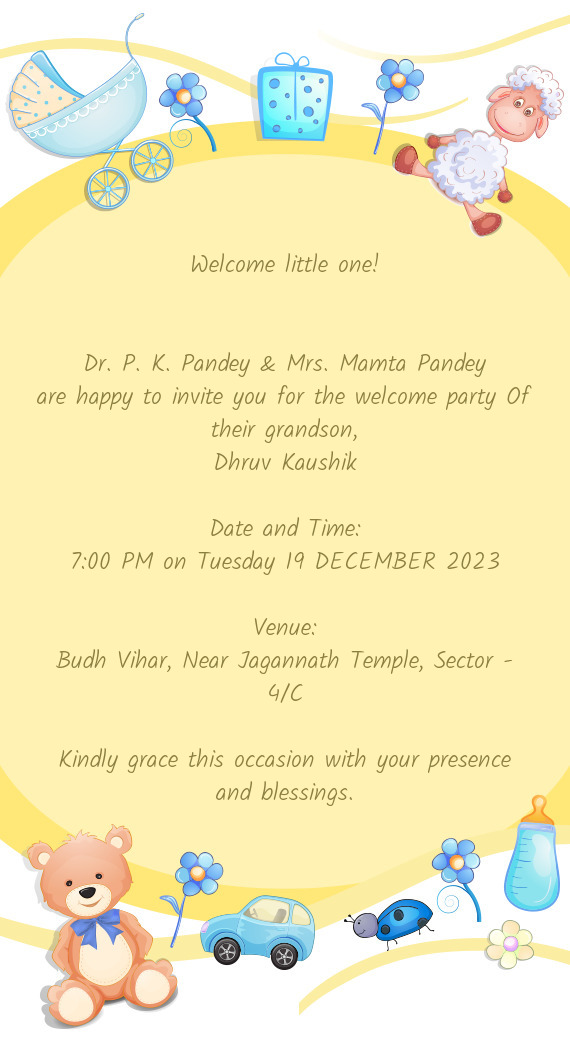 Dr. P. K. Pandey & Mrs. Mamta Pandey