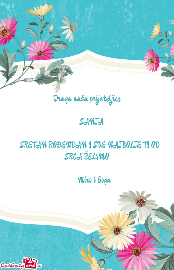 Draga naša prijateljice