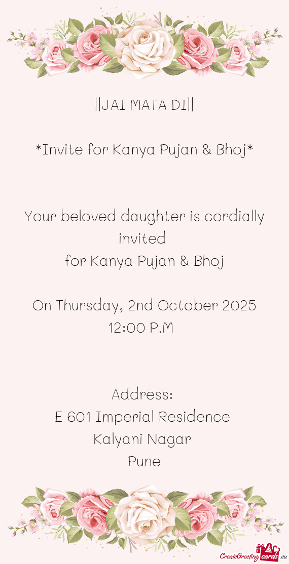 E 601 Imperial Residence