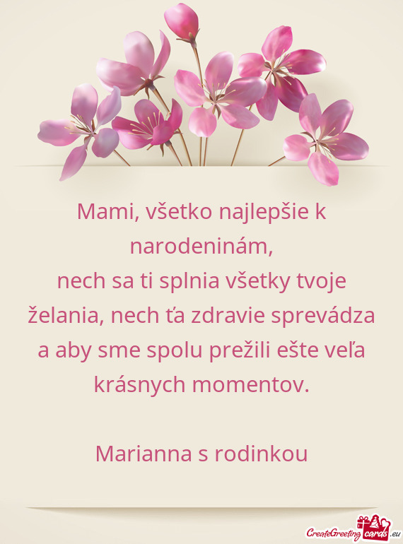 E veľa krásnych momentov