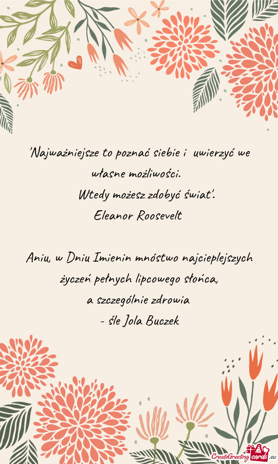 Eleanor Roosevelt  Aniu