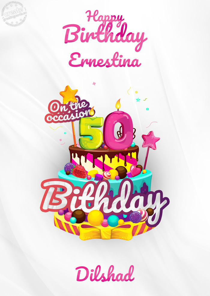 Ernestina Dilshad 50