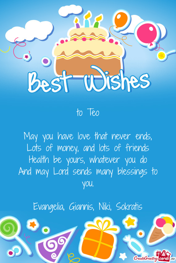 Evangelia, Giannis, Niki, Sokratis