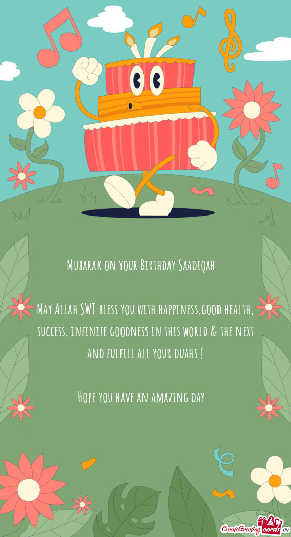 Ext and fulfill all your duahs