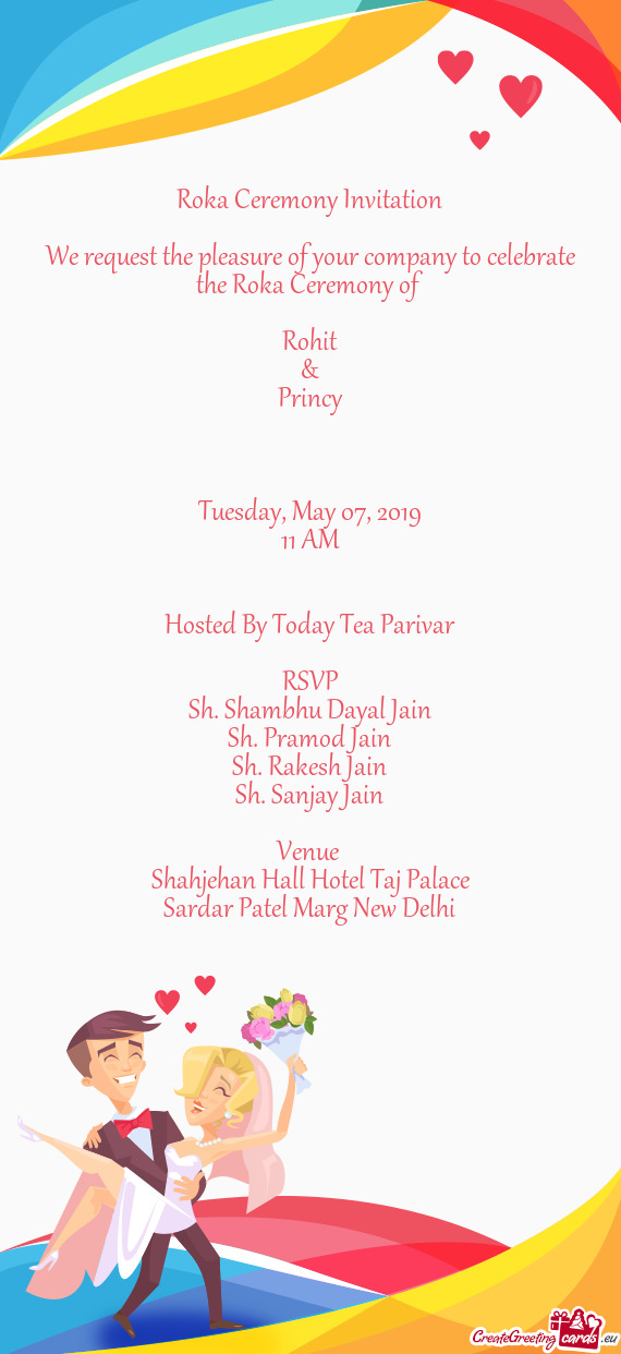F 
 
 Rohit
 &
 Princy
 
 
 
 Tuesday
