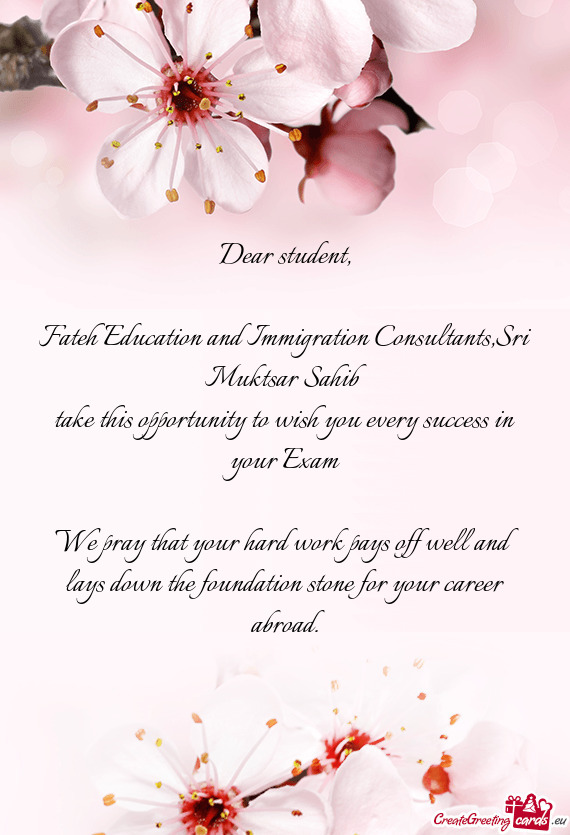 Fateh Education and Immigration Consultants,Sri Muktsar Sahib