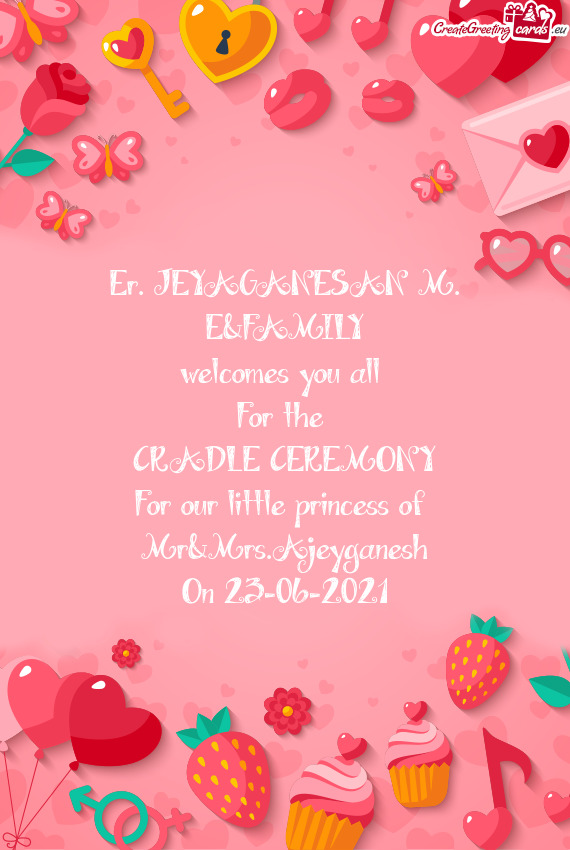 For our little princess of