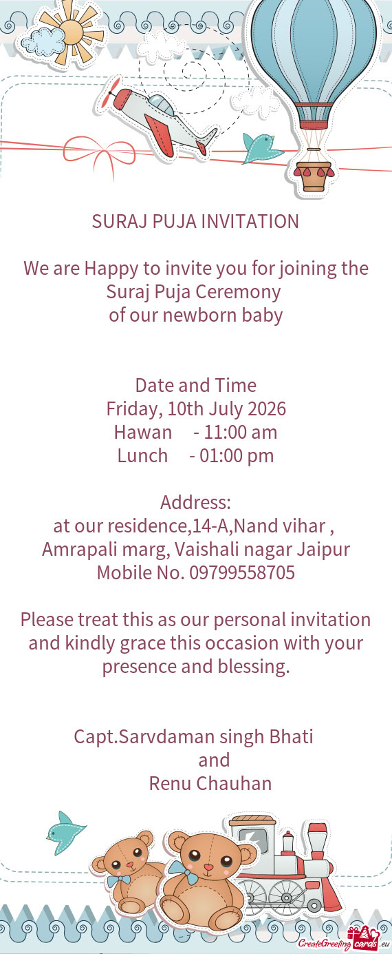 Friday, 10th July 2026