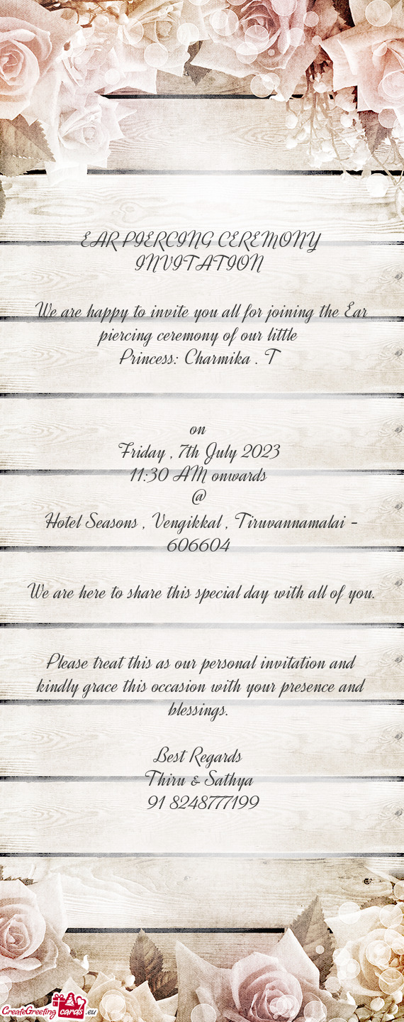Friday , 7th July 2023 Free cards